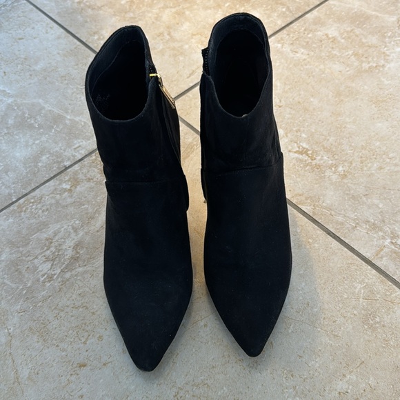 Black suede boots - Picture 2 of 4